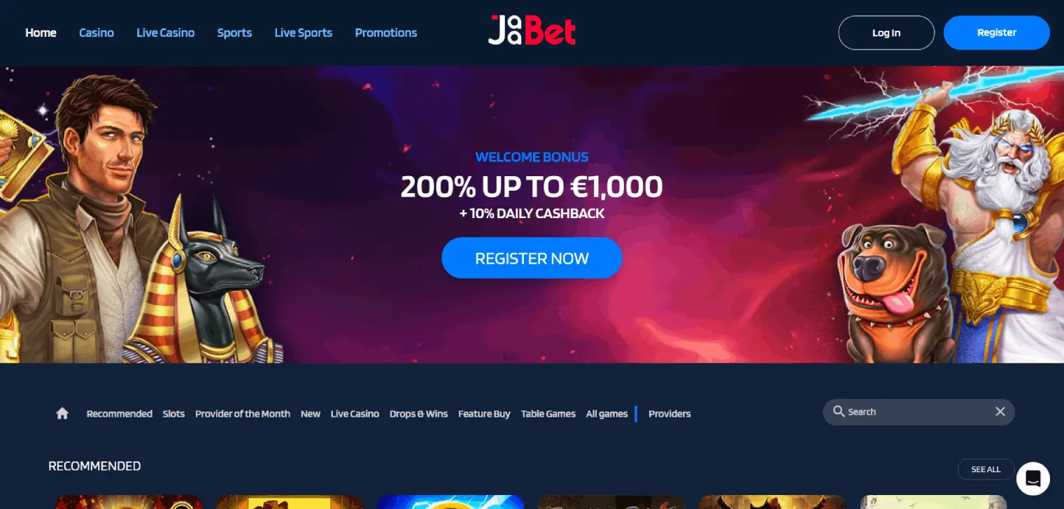 JaaBet Casino – Online casino ervaring in Nederland image 1